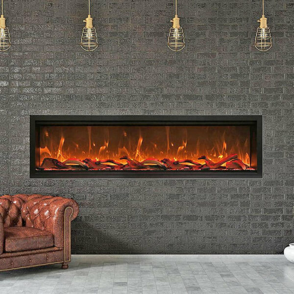 AMANTII SYMMETRY BESPOKE XTRA TALL 74 ELECTRIC FIREPLACE - Image 2