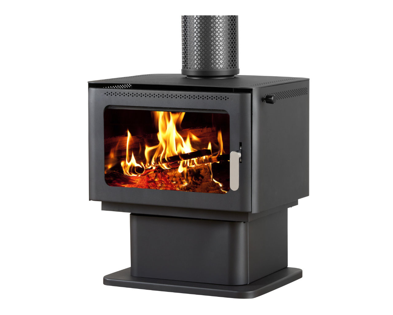 Maxiheat Gen II Freestanding Wood Heater On Pedestal