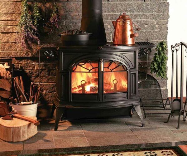 Defiant Slow Combustion Wood Fireplace