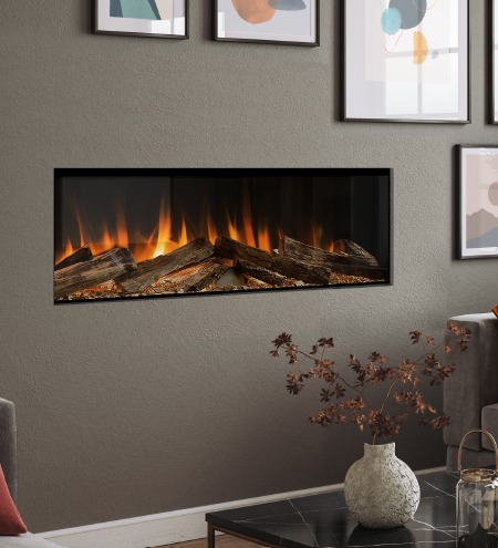 Evonic Volante 1250 Black Edition Electric Fireplace