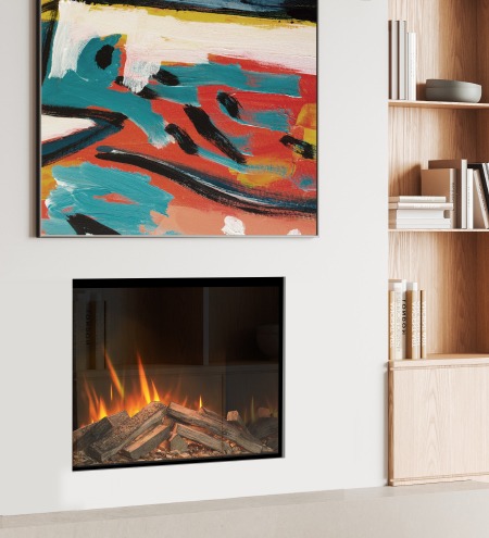 Evonic Volante 800T Black Edition Electric Fireplace